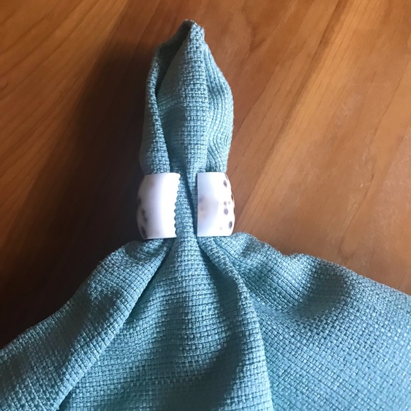 6 Shell Style Napkin Rings new. - Picture 8 of 8